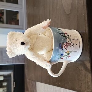 Bath and Body Works Holiday Collection 1997 coffee mug, and Bear